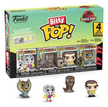 Jurassic Park Bitty POP! Vinyl Figuren 4er-Pack Mr. DNA 2,5 cm